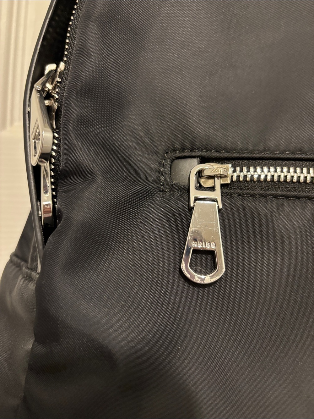 Reiss nylon backpack - Picture 3 of 6